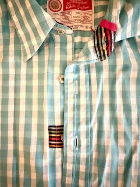 Robert Graham, short-sleeved, mens M